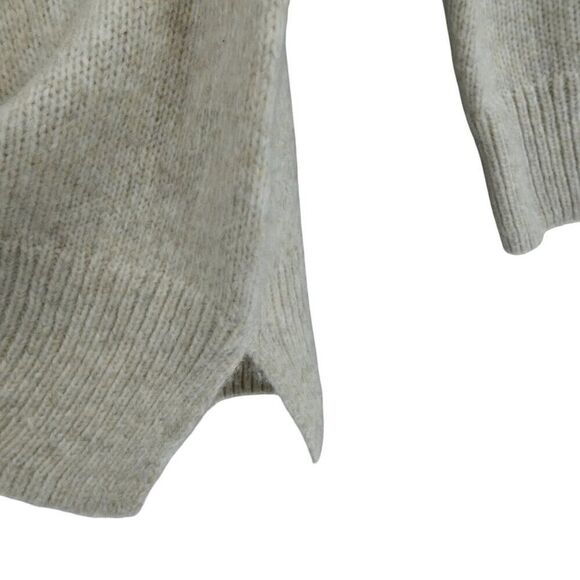 EVRI 1X Beige Knit Sweater Scoop Neck Long Sleeve - Picture 9 of 13